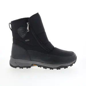 Pajar Rawlings 78838 Mens Black Leather Zipper Casual Dress Boots