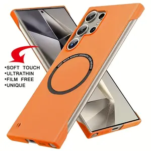 Luxury Ultra Thin Frameless Suitable for Samsung S26 S25 Ultra S24 Ultra FE S23 S22 Plus S21 FE Slim Hard PC Matte Phone Cover Protection Casing