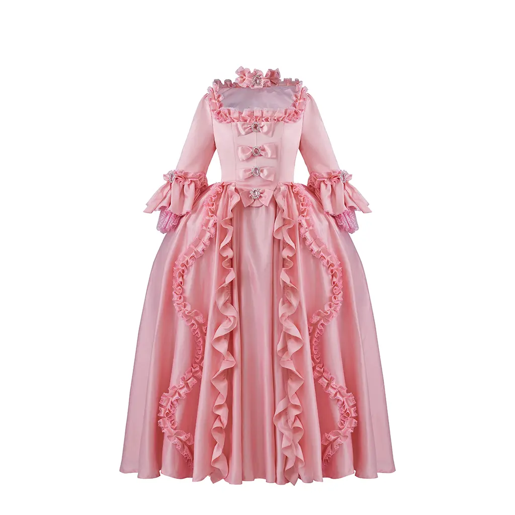 Lady's Lightweight Medieval Pink Princess Dress - Elegant Renaissance Cosplay Gown with Corset & Basic Accessories, Women's Fairy Tale Costume for LARP, Halloween - TikTok Shop Lady's Lightweight Medieval Pink Princess Dress - Elegant Renaissance Cosplay Gown with Corset & Basic Accessories, Women's Fairy Tale Costume for LARP, Halloween - TikTok Shop