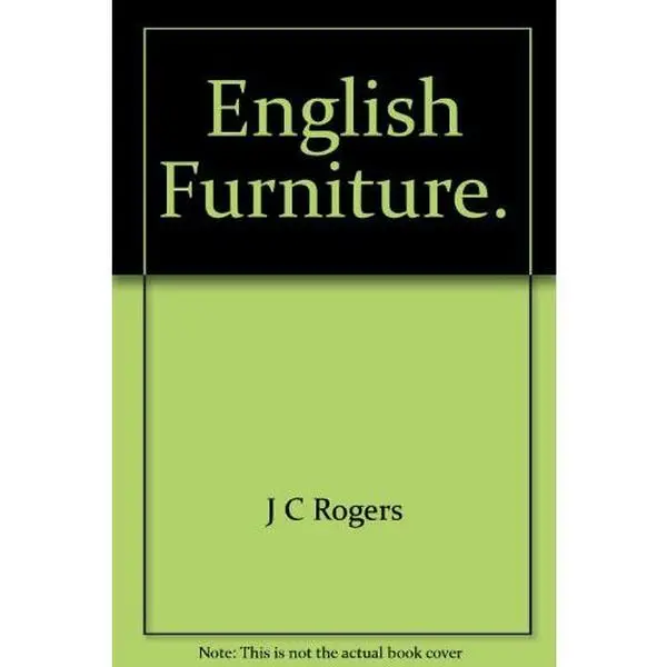 USED-English Furniture. by J C Rogers (Paperback)