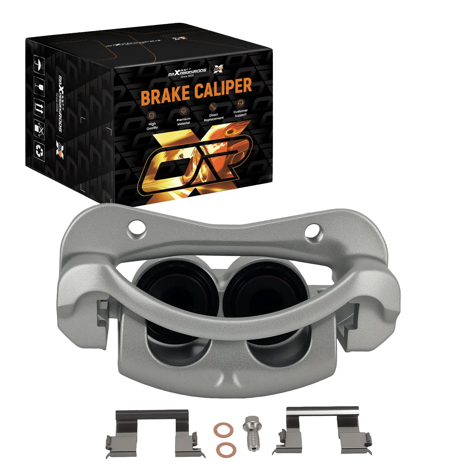Front Left Brake Caliper compatible for GMC Canyon/Compatible for Chevrolet Colorado 2004-2008 18-B4939