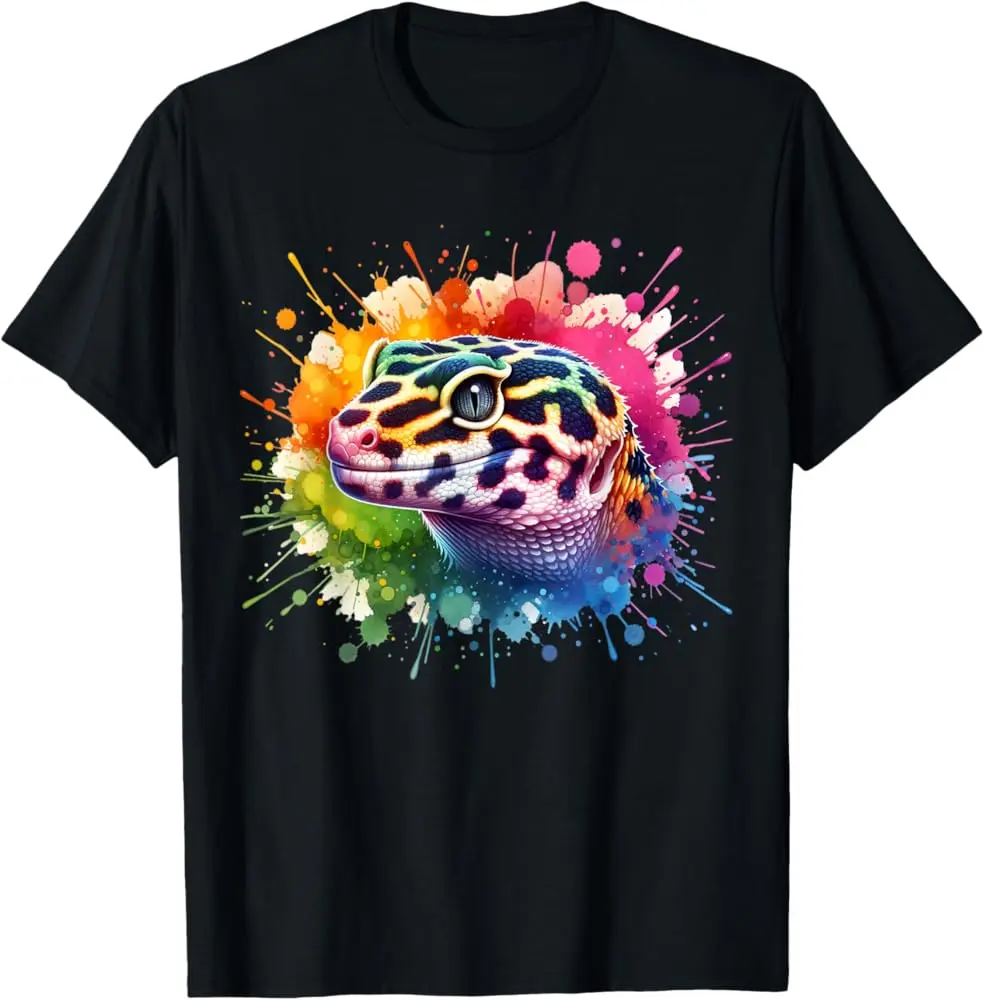 Leopard Gecko Pet Lizard T-Shirt | Unisex Cotton T-Shirt | Unique Gift Tee