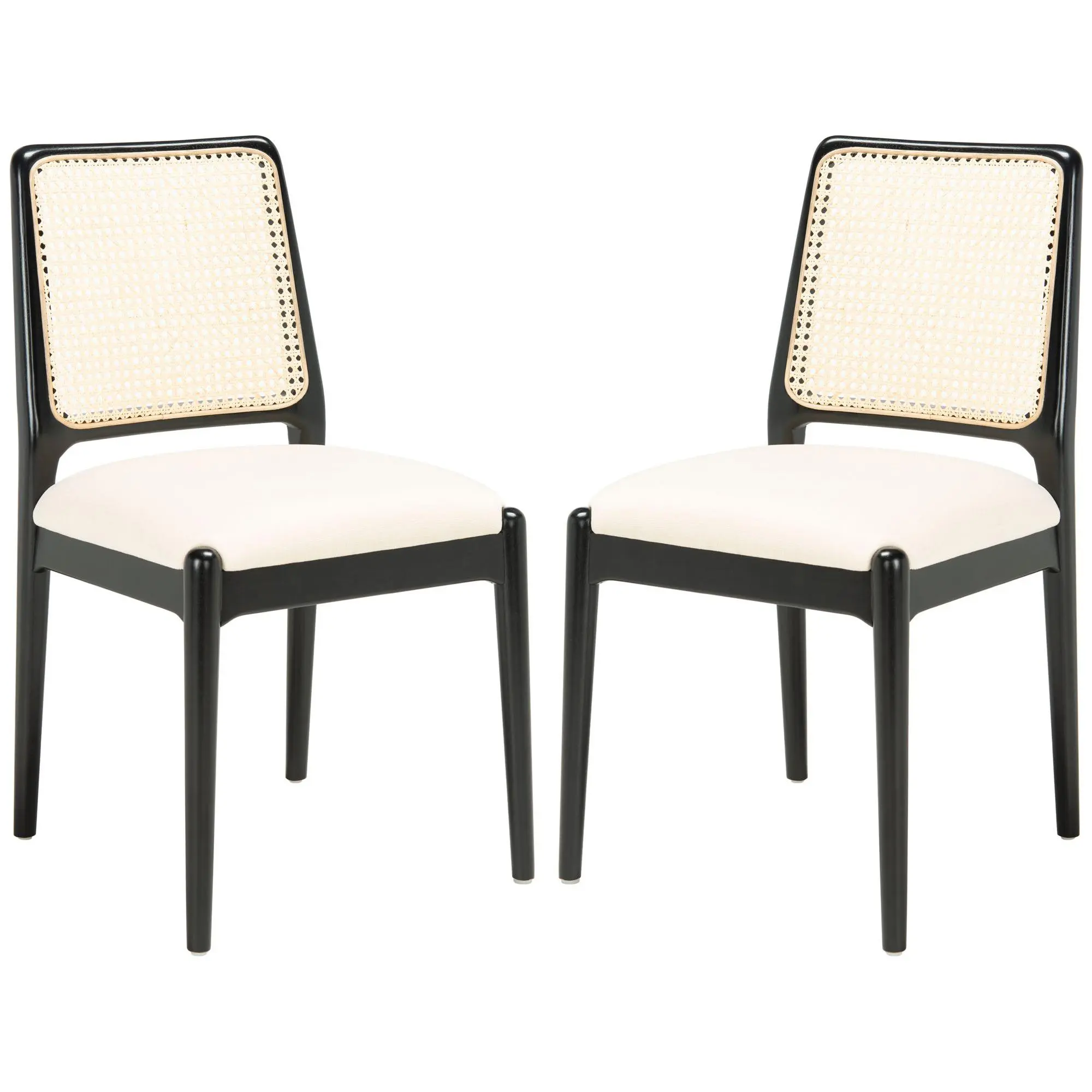 Safavieh Reinhardt Rattan Dining Chair (Set of)