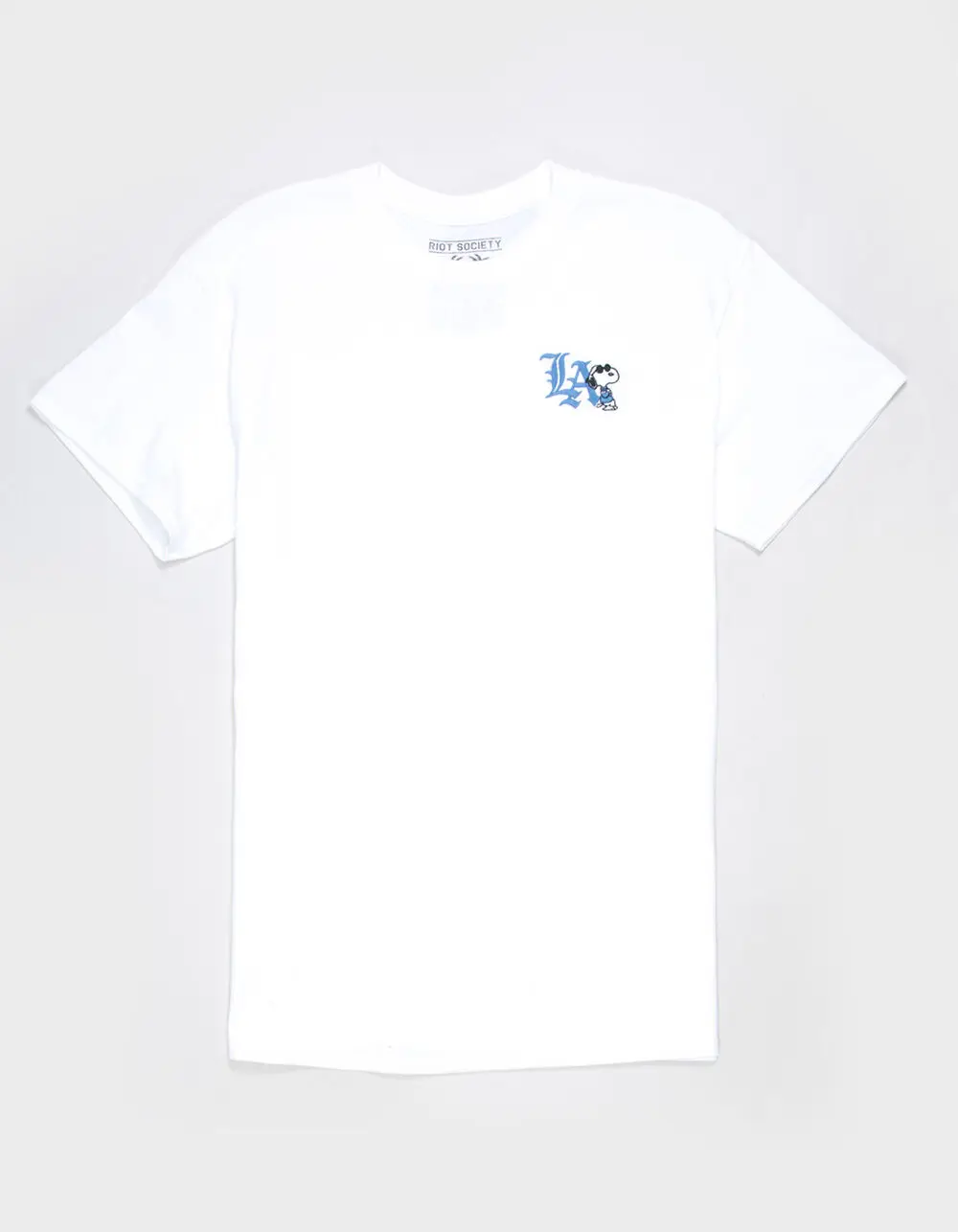 RIOT SOCIETY x Peanuts LA Mens Embroidered Tee