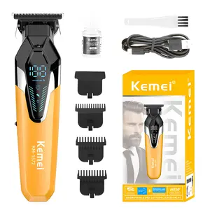 Kemei Km-1572 Hair Clipper, 1 Box Professional Electric Hair Trimmer, Cordless Hair Clipper for Men, Barber Clippers for Men, Hair Clippers, Cordless Hair Cutting