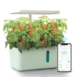 LetPot MINI 5-Pod Hydroponics System-Smart Indoor Garden Grow Kit for Hydroponics Starter Beginners, 2.2lb (No seeds)