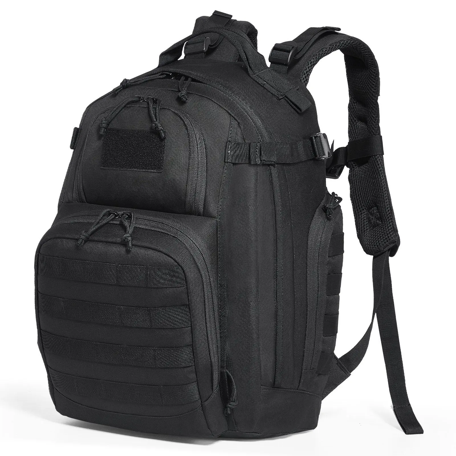 VEVOR Tactical Backpack 25L Military Backpack with Molle Mode & Sponge Pad Black