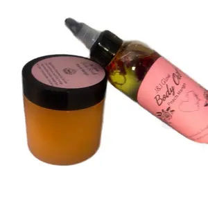 Peach Mango Body Oil and Scrubs Set for Moisturizing and Exfoliating Skin Exfoliate Gentle Moisture