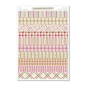 A Jolly Holiday • Scrapbook Washi Strips