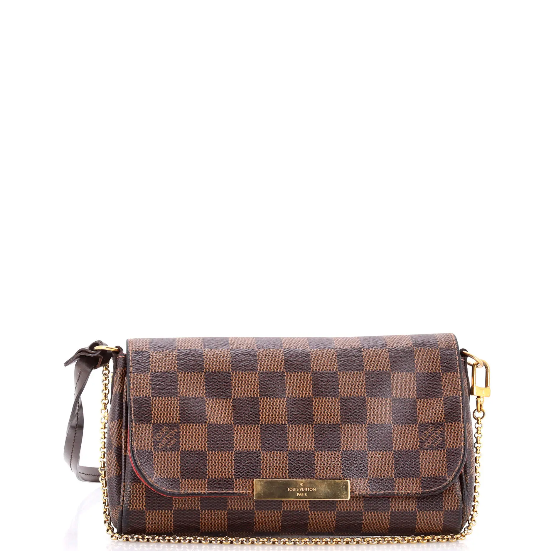 Pre-owned Louis Vuitton material Messenger Bags Favorite Handbag Damier PM by Rebag