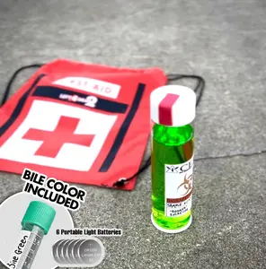 Left 4 Dead Boomer bile night light and med kit backpack combo | Cosplay L4D2 Med pack and Bile Bomb. Add a USB base lamp for continuous glow (add to purchase in options)