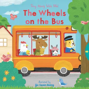 USED Book - The Wheels on the Bus: (A Classic Nursery Rhyme Board Book with Interactive Sliders and Qr Code for Instrumental and Vocal Versions - For Babies and T by Nosy Crow (Board book) - english