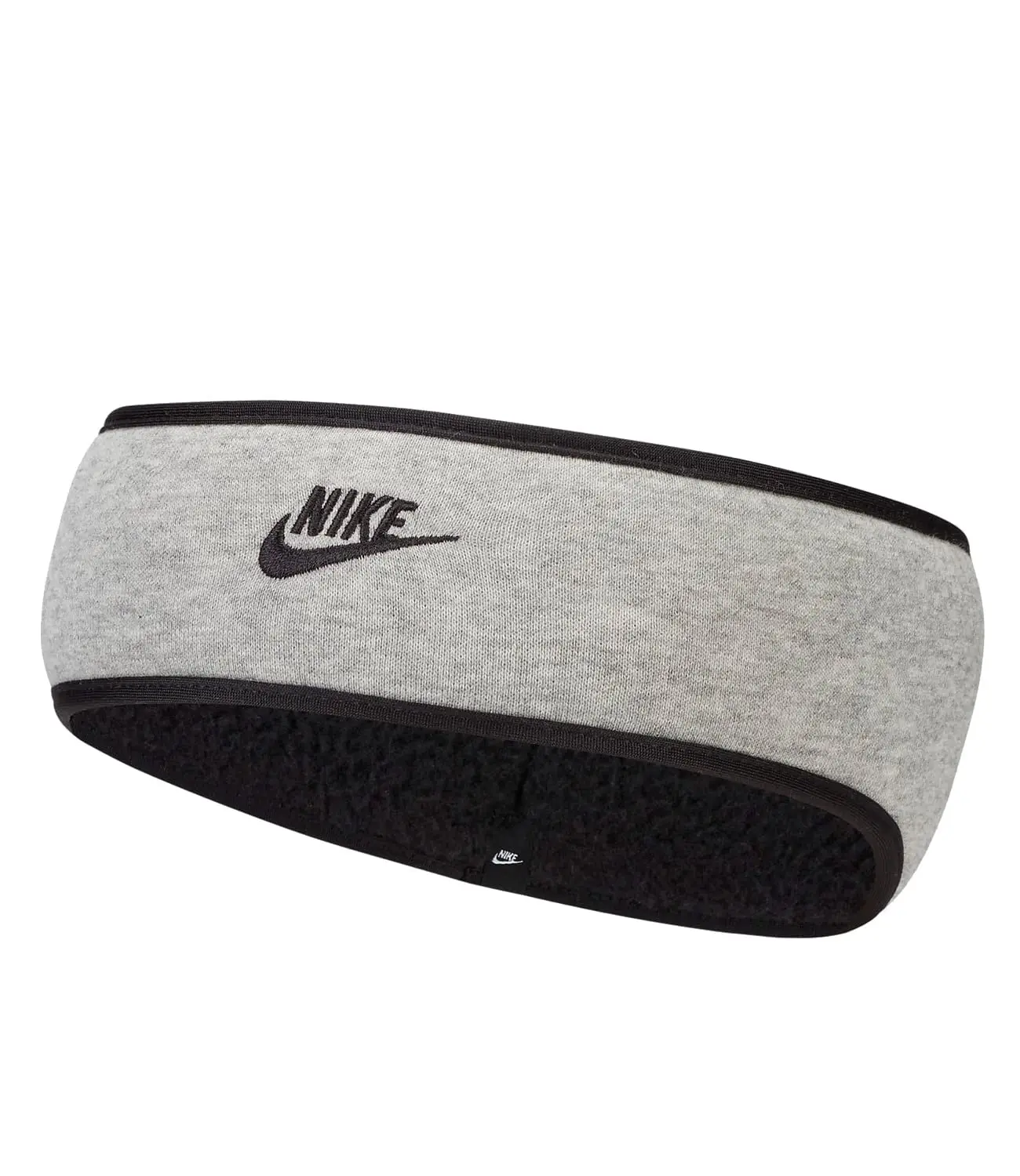 Nike Men's Club Fleece Headband (Dark Grey Heather/Black)