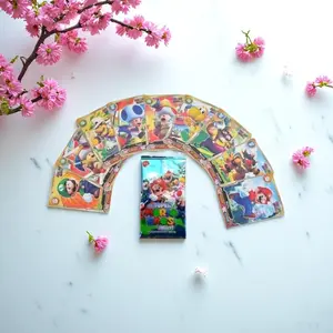 Mario Trading Card Collection Featuring Colorful Cards Perfect for Mario Enthusiasts Enhance Your Collection with Vibrant Designs