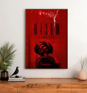 Alien: Romulus Poster Unframed | Dark Sci-Fi Horror Art Print