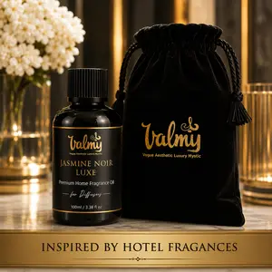 Valmy Jasmine Noir Luxe – Premium Waterless Fragrance Oil for Nebulizing Diffusers & HVAC Systems (100 ml)