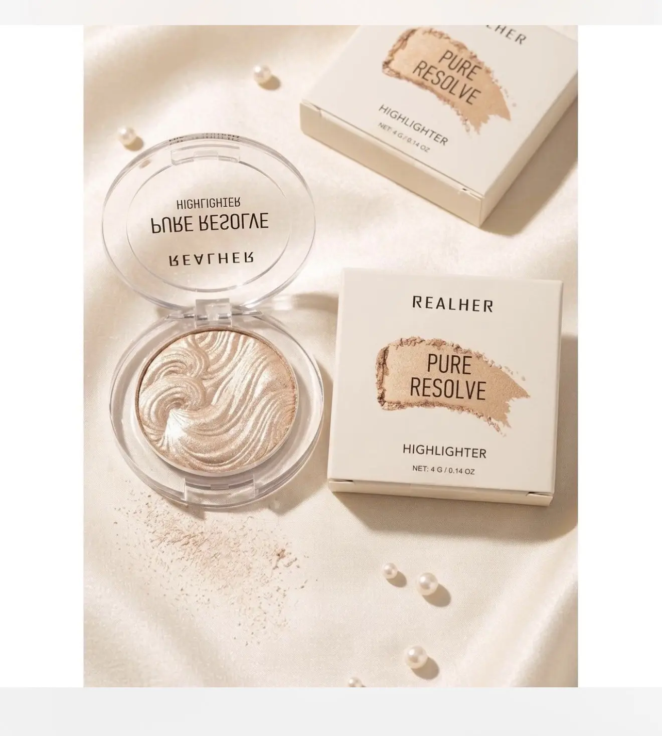 Realher Pure Resolve Highlighter Shade Champagne