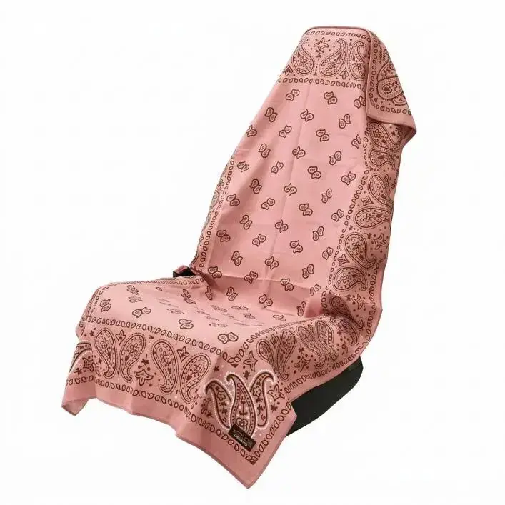 Pink Leopard Pattern Car Seat Cover, Waterproof Universal Seat Protector, Soft Quick-Dry Front Seat Cover for Cars, SUVs & Trucks