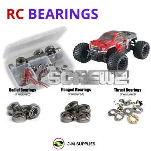 RCScrewZ Metal Shielded Bearings arrm016b for Arrma Granite 4x4 Mega MT (AR102665 / AR102676) | RCX