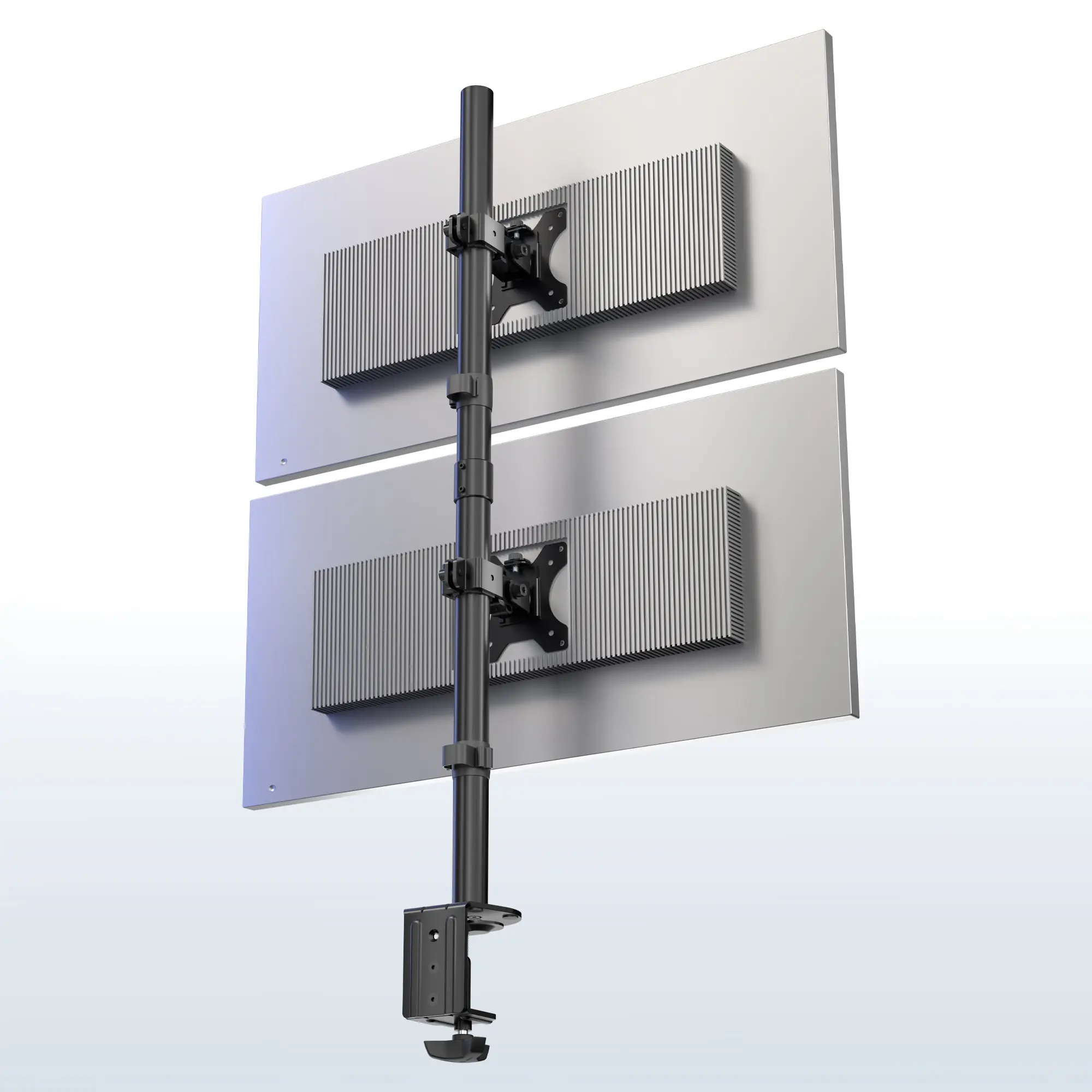 Dual Monitor Desk Mount - Up to 34" Screens, Double Monitor Mount, Dual Monitor Arm Platforms & Stands