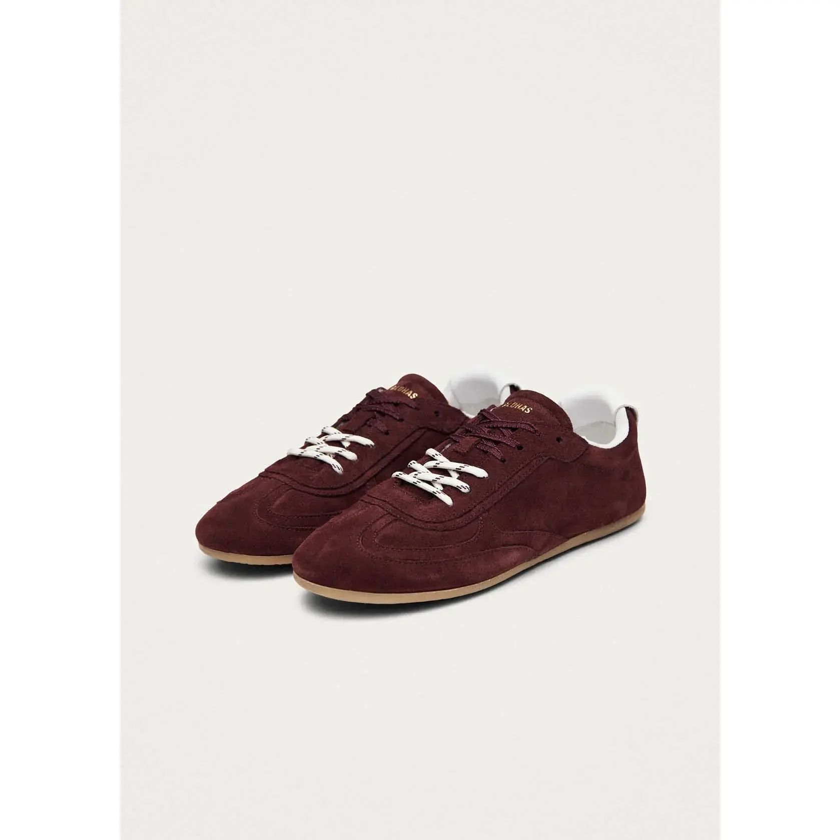 Tb.24 Suede Burgundy Leather Sneakers