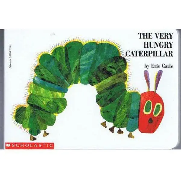 Used Hardcover Book - The Very Hungry Caterpillar by Eric Carle, Like New, 0.67 lb, with Dye Cuts (English)
