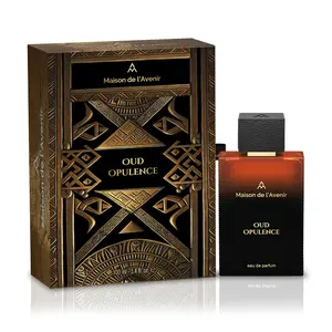 Maison de l'Avenir Oud Opulence - Long Lasting Perfume - Eau de Parfum - for Men & Women|100 ml | Perfect Gift for Birthday - Oriental - with notes of Saffron, Oud, and Leather