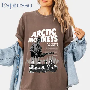 Arctic Monkeys Tour T-Shirt, Hoodie, Sweatshirt, Comfort Color tee,  Retro Indie Rock Band Graphic, Vintage UK Music Tee Gift for Fans