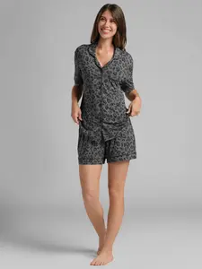 Comfrt | Luna Lounge Short Sleeve Short PJ Set
