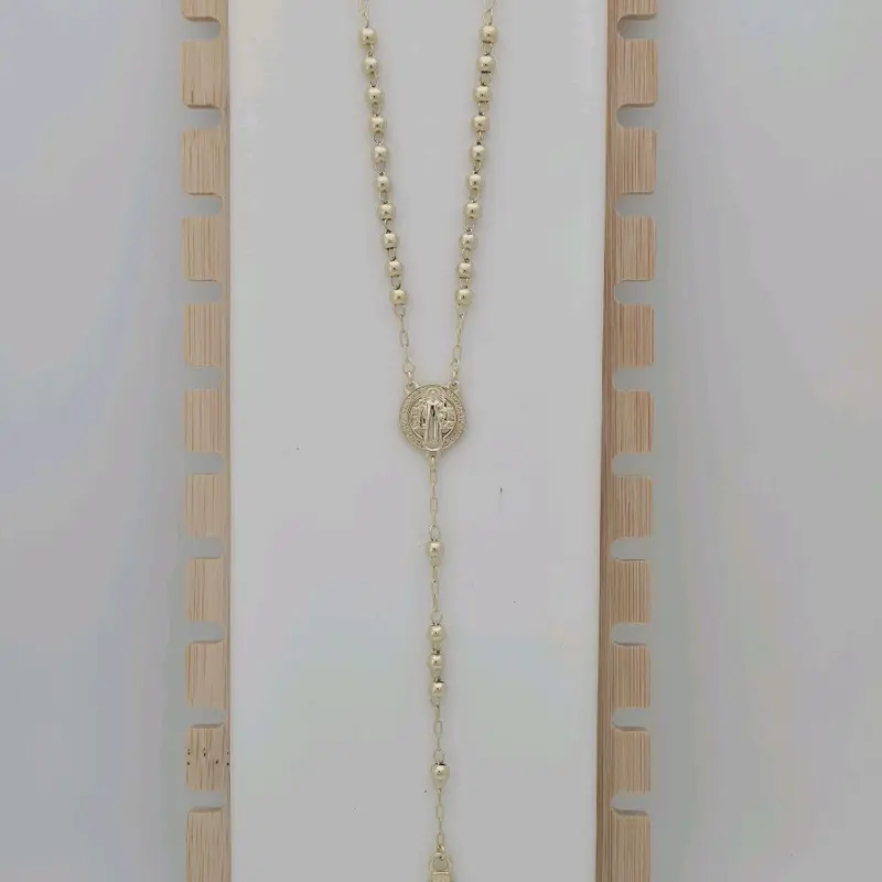 Ada Joyería Rosario #932 san benito unisex  gold plated