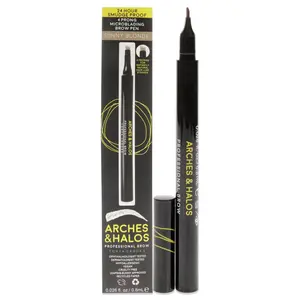 Arches & Halos Brow Highlighter and Concealer Crayon - Enhance, Conceal and Highlight the Brow Arch - Dual Ended Crayon with Rich Color - Vegan and Cruelty Free Makeup - 5 g, Light