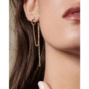 Halo Threader Earrings