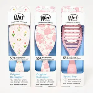 Wet Brush Ditsy Floral 3-piece Hair Brush Bundle