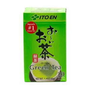 ITO EN Ryokucha Green Tea Bags Beverage - 2g per Bag, 20-Pack, Rich Flavor
