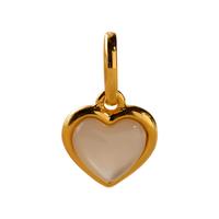 B. Mother of Pearl Heart Charm