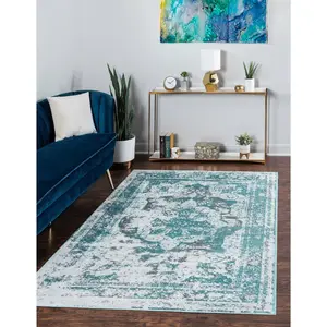 Turquoise Monaco Rug