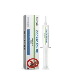 MoonSpry Roach Bait Gel - Kills Roaches Fast & Lasts | Indoor Cockroach Killer for Home Kitchen Bathroom | Easy Gel Bait