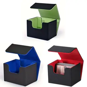 Trading Card Deck Box Durable for TCG OCG storage organizeCollectible Game Car MTG Card Carrying Case Holds 80+ or 100+ cards