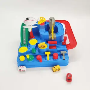 City Track Car Adventure Toy, Parent-child Interactive Educational Toy, Racing Track Car Game, Birthday Gift for Boys & Girls