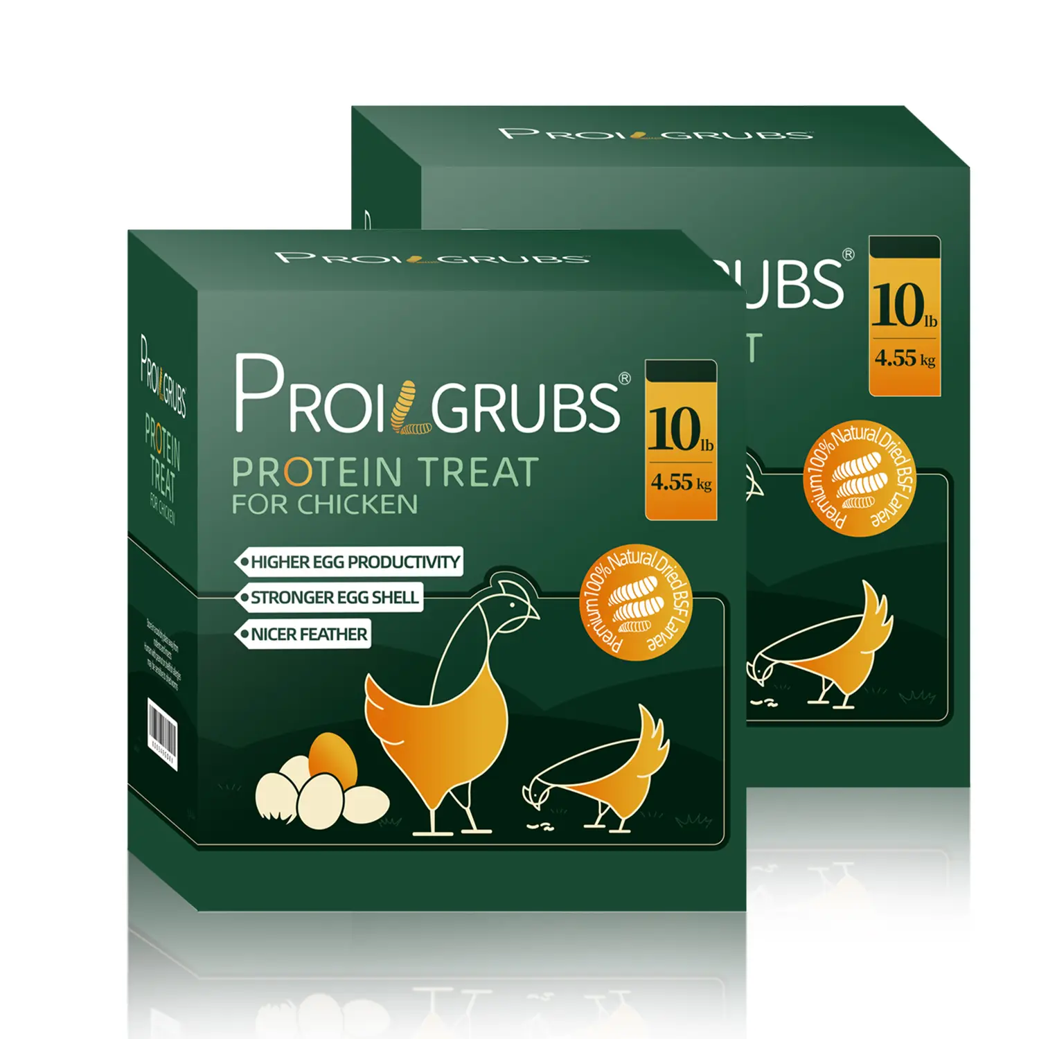 PROILGRUBS 20LBS /10LBS/5LBS  Dried Black Soldier Fly Larvae Protein Treat for Chickens   fly larva  treats for chickens   other poultry   -   High Protein and Calcium for Strong Eggs and Healthy Feathers  Animal Nutrition #DealsForYouDays
