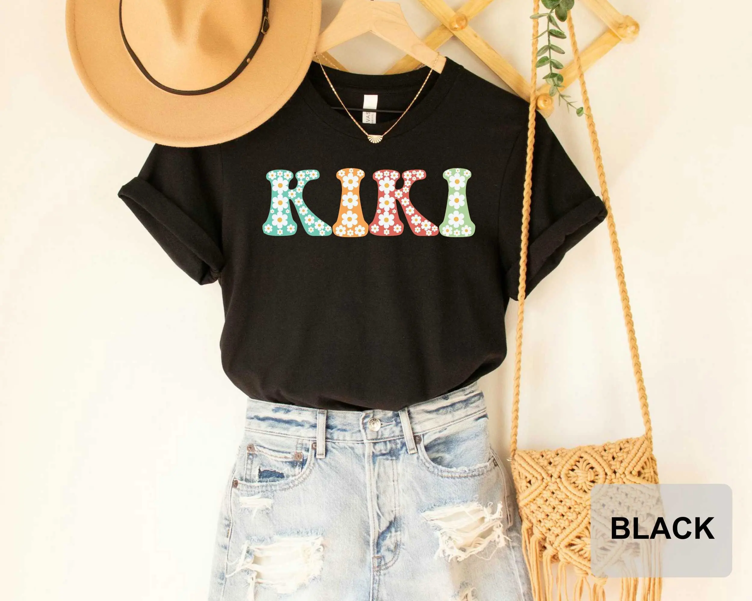 Kiki T-Shirt For Grandma - Kiki To Be Shirt - Mothers Day Shirt - Grandmother Shirt