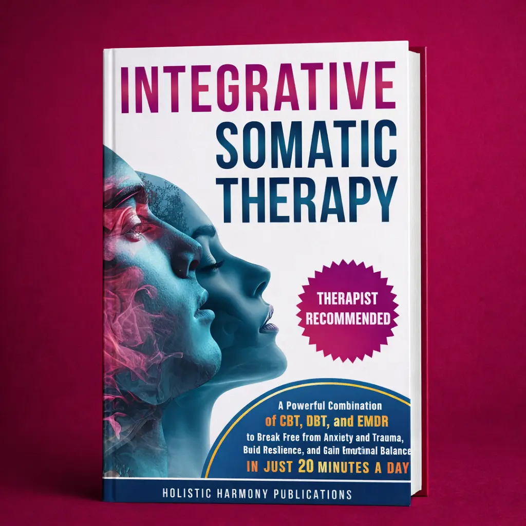 THERAPIST RECOMMENDED book for adults. Integrate DBT, CBT and EMDR with Somatic Therapy for true holistic relief from trauma, depression, stress and overwhelm. Therapy companion self-help book, EMDR book, DBT Book and CBT book. Somatic Therapy Book