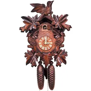 Alexander Taron 638-8 Engstler Cuckoo Clock Carved with 8-Day weight driven movement