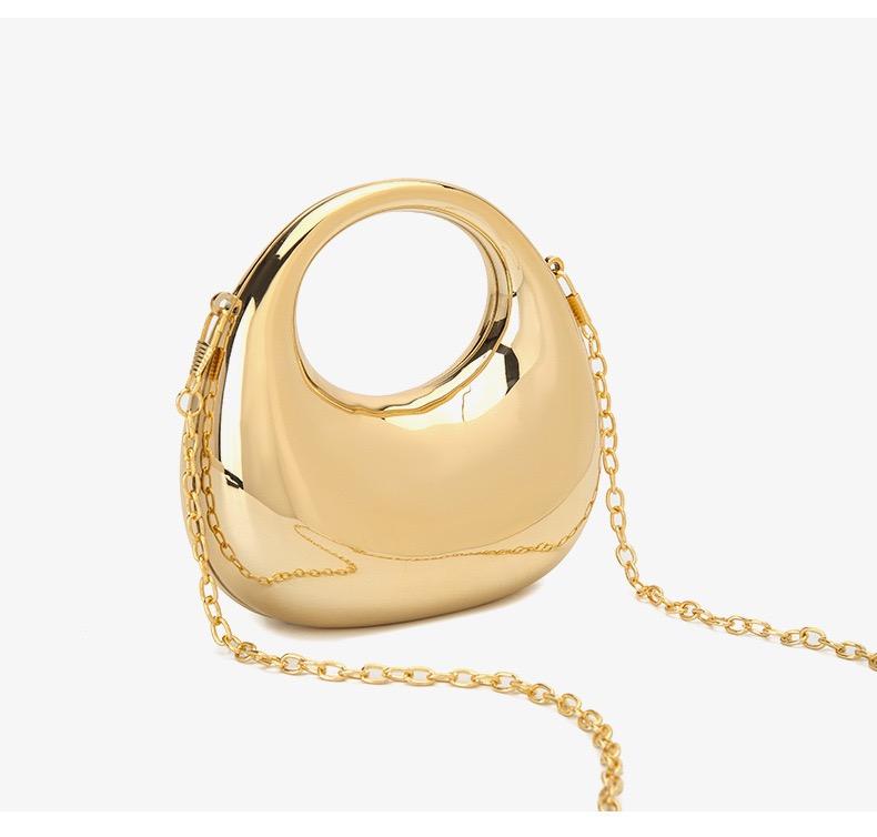 Candy Color Mini Bag, Crescent Acrylic Bag, Lipstick Coin Purse Crossbody Bag