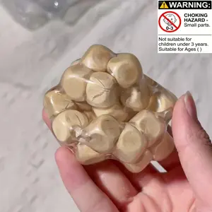 Wooden Stress Relief Toy, Handcrafted Design for Sensory Play & Relaxation, Ideal Gift for Kids & Adults, Versatile Use at Home/office