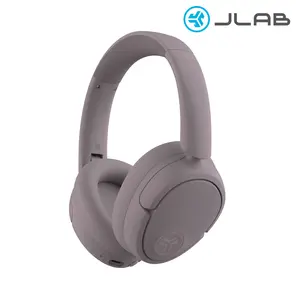JLab JBuds Lux Active Noise Cancellation Wireless Bluetooth Headphones, Custom EQ, Over-Ear, Be Aware Safety Mode. Foldable, iPhone / Android, Wired