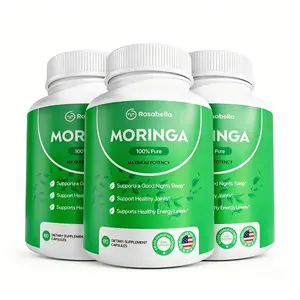 3 Pack of Rosabella Moringa Capsules (800mg) for Immune Support, Gut Health & Vitamins
