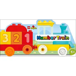 Lego Duplo Number Train -- DK, Board Book