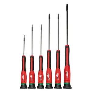 Milwaukee 48-22-2610 6PC TORX® Precision Screwdriver Set w/ Case
