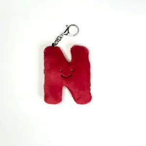 Alphapals® 4" Plush Letter N Keychain